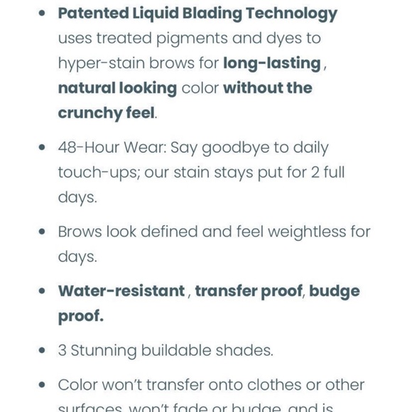 WONDER BLADING BROW STAIN & GO MASQUE in Blonde - Picture 3 of 3